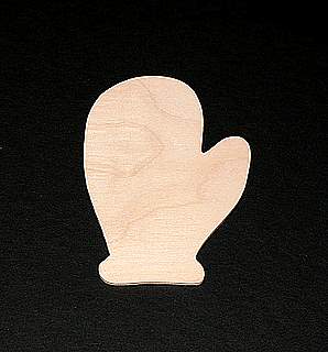Mitten Shape Cutouts